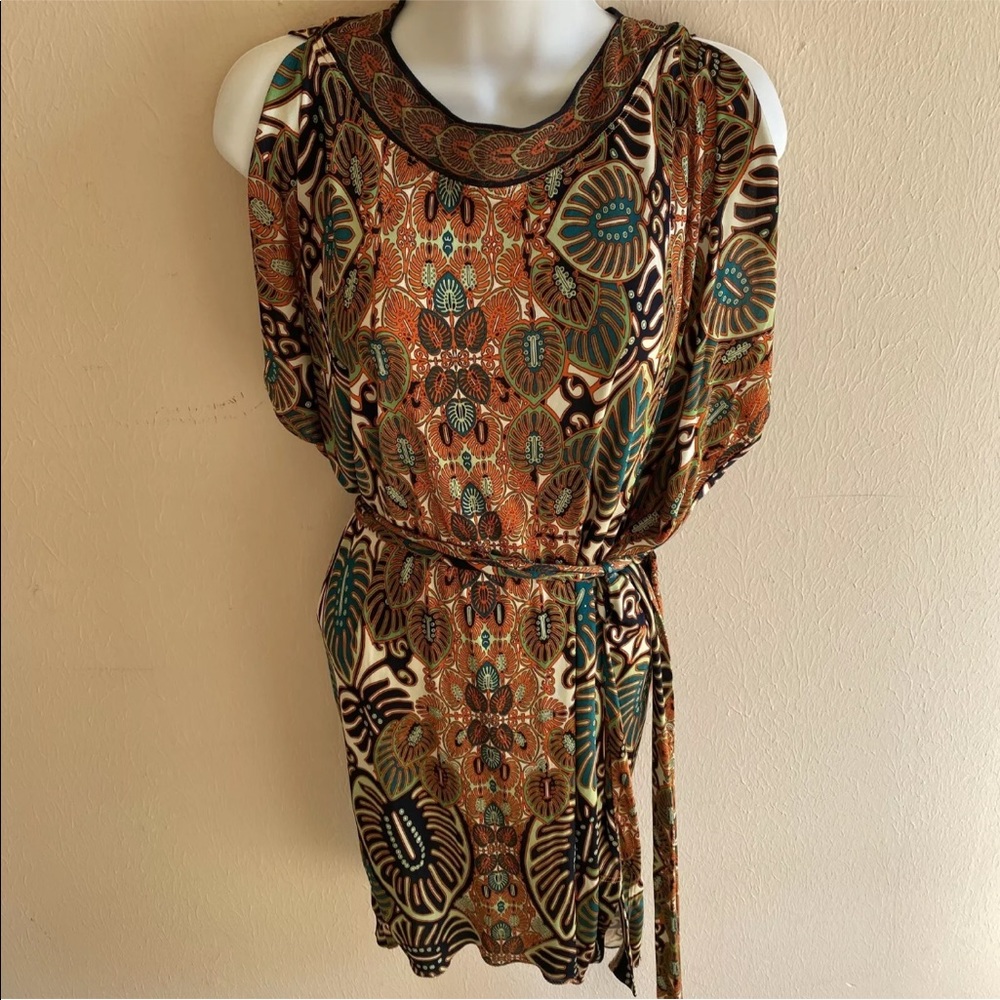 Fuzzi Jean Paul Gautier Dress Tunic Coverup belted M